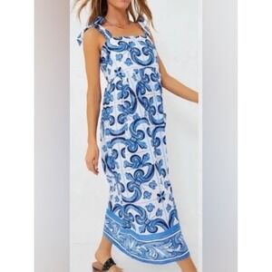 tuckernuck linen stripe callie dress Americana Stripe Mini Callie Dress - STACIE FLINNER
